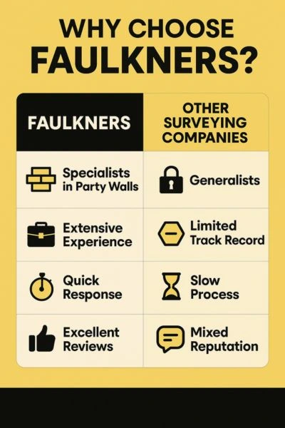 Can I Alter The Party Wall Surveyor? - A Crucial Guide From Faulkner Surveyors 4 Party Wall Mediation {bane} Faulkner Surveyors England Best Surveyor Near me England